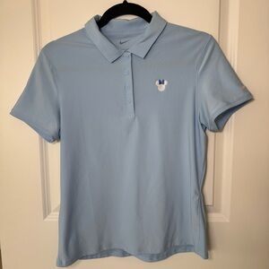 Nike Women’s Sky Blue Dri-Fit Disney Golf Polo Shirt